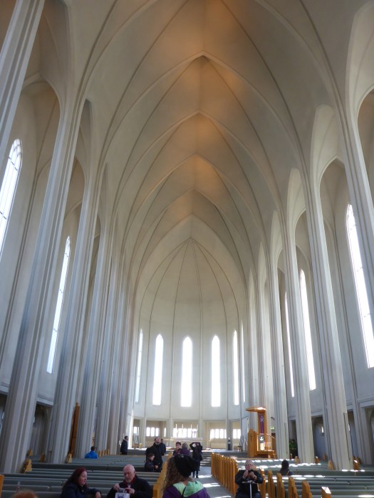 Inside Reykjavik Church
