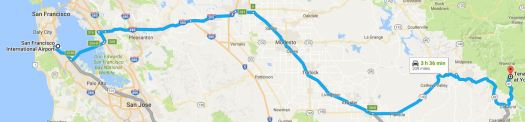 SF to Yosemite